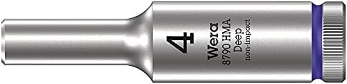 Image of Wera 05004500001 8790 HMA Deep Socket, Purple, 4.0 mm