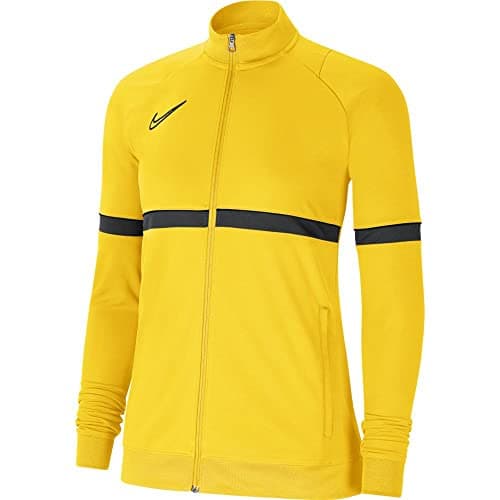 Image of Nike Academy 21 Women's Track Jacket, womens, CV2677-719, Tour Yellow/Black/Anthracite/Black, S