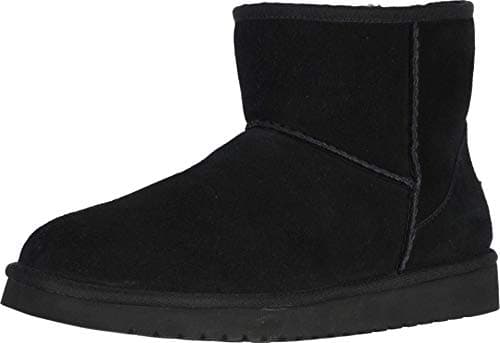 Image of Koolaburra by UGG Women's Burra Mini Ankle Boot, Black, 12 UK
