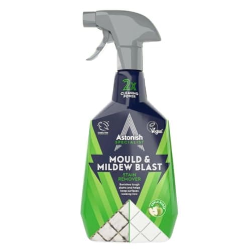 Image of Astonish Specialist Extra Strength Mould & Mildew Stain Blaster Spray 750ml – Fast Acting Mould Remover & Bathroom Cleaner for Tiles, Grout & Shower Areas