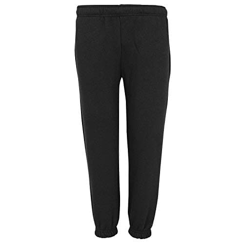 Image of Fruit Of The Loom Boys’ Gym Trousers - Black - 12-13 Years