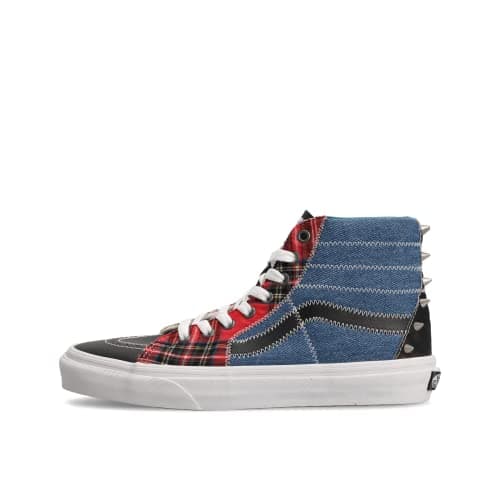 Image of Vans Tartan Daze SK8-Hi Lace-Up Multicolor Synthetic Womens Shoes VN0A32QG9GB