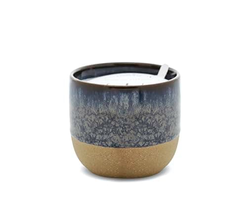 Image of Paddywax Scented Candles Premium Kin Range Candle in Reusable Glazed Ceramic Pot, 170g, Black Fig + Rose