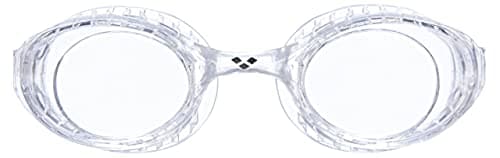 Image of arena Air-Soft Unisex Adult Swimming Goggles, Swimming Goggles with Wide Lenses, with Anti-Fog Treatment and UV Protection, Self-Adjusting Nose Bridge, Air Seals