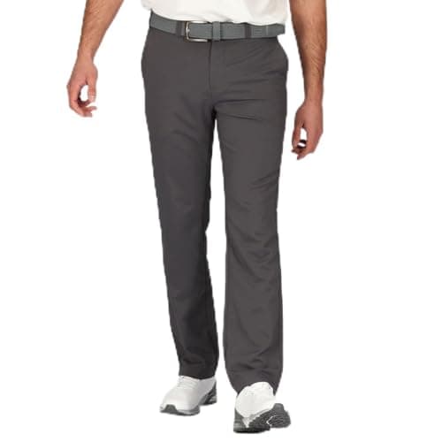 Image of Stromberg - Hampton - Mens Tapered Breathable Water Resistant Golf Trousers - Quick Dry Mens Golf Pants - Grey - 32 Short