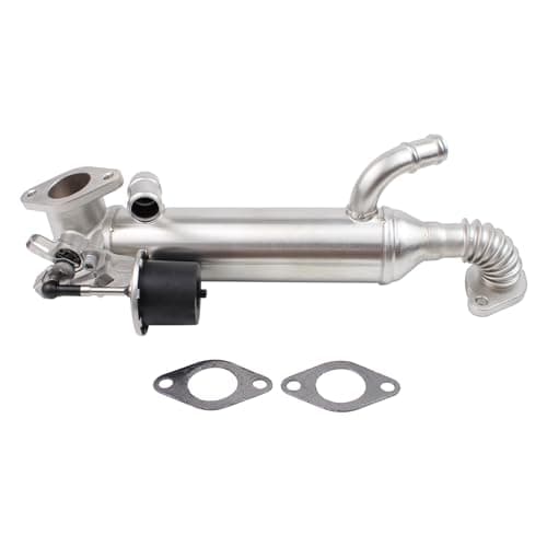 Image of HouYeen EGR Valve Exhaust Cooler with Gaskets for V-W MUL-tivan Transporter Cara-velle T5 Toua-reg 7L 2.5 TDI 2003-2010