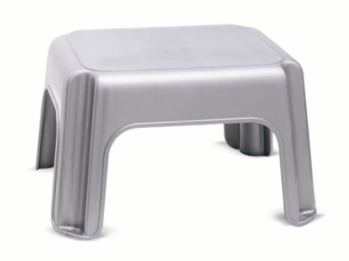 Image of Addis Step Stool Solid, Metallic Silver, 1 510044