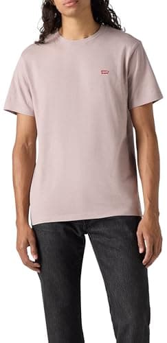 Image of Levi's Men's SS Original Housemark Tee T-Shirt, Purple Dove, XS