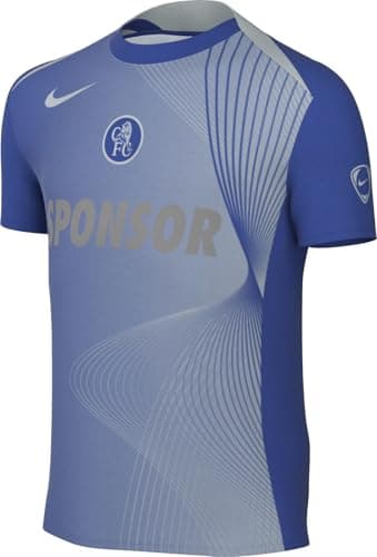 Image of Chelsea Academy Pro Third Nike Dri-FIT Older Kids' Pre Match Football Top HM4187