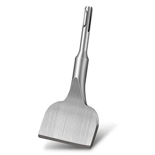 Image of LEBAHAN Tile Chisel SDS Plus, [165x75 mm] 25° Bending, Removing Tile Chisel, Professional for All SDS Plus Impact Hammers and Electric Hammers