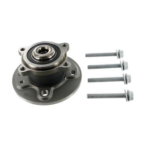 Image of SKF Wheel Bearing Kit With Integrated ABS Sensor VKBA 6701 Rear Axle Position Height 103 mm Length 151 mm Width 154 mm - OE Quality