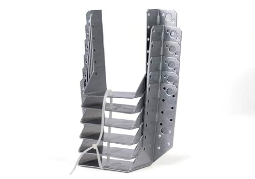 Image of Alberts 331399 Joist Hanger | Type A | sendzimir galvanised | 100 x 140 mm | Set of 6