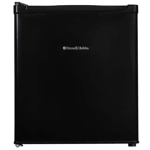 Image of Russell Hobbs Table Top Larder Mini Fridge 40L Capacity, Quiet Running 39DB, Reversible Door, 0 to 8 Degrees Manual Temperature Control, Black RHTTLF2E1B