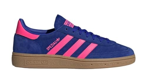 Image of adidas Handball Spezial Unisex IH5373 Trainers Lucid Blue/Pink/Gum UK 4