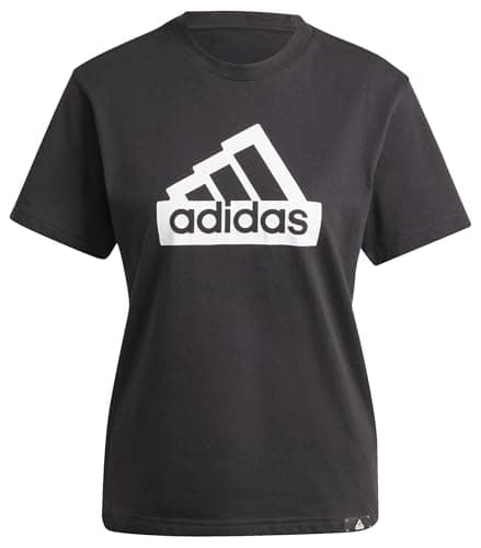 Image of adidas Women's Modern Essentials Graphic TEE, Black, S