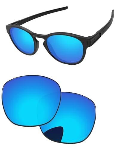 Image of PapaViva Replacement Lenses for Oakley Latch OO9265 Ice Blue - Polarized