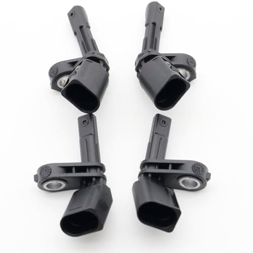 Image of 4PCS ABS Wheel Speed Sensor for VW Golf 2004-2013, Front Rear Left Right Sensors for Audi A3, for Skoda Octavia VW Passat Jetta Touran 1K0927807 1K0927808 7H0927803 7H0927804