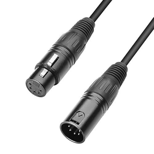 Image of Adam Hall cables 3 STAR DGH 2000 - DMX Cable 5-pole XLR female to 5-pole XLR male | 20 m