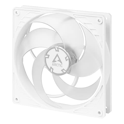 Image of ARCTIC P14 PWM PST - 140 mm Case Fan with PWM Sharing Technology (PST), Pressure-optimised, quiet motor, Computer, Fan Speed: 200-1700 rpm (0 rpm <5%) - White/transparent