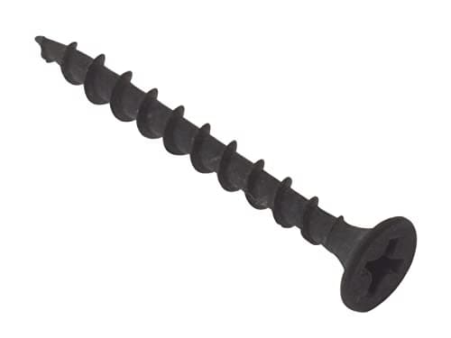 Image of ForgeFix Drywall Screws Coarse Thread | 3.5 x 38mm | Black Phosphate | Box 200