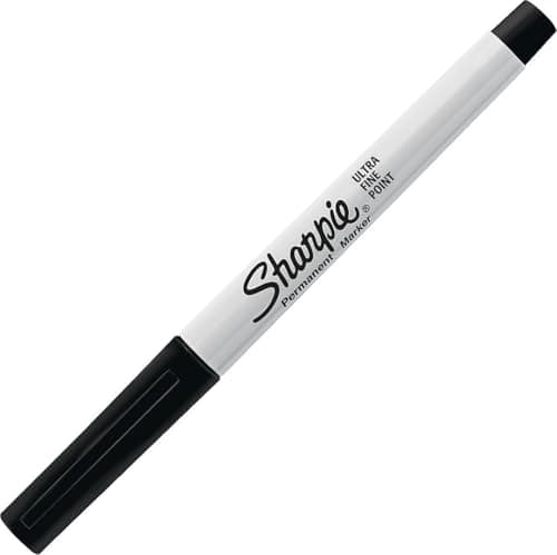 Image of Sharpie Ultra-Fine Tip Permanent Marker - Black