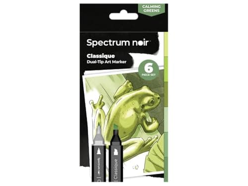 Image of Crafter's Companion Spectrum Noir - Classique 6pc - Calming Greens