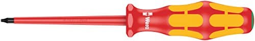 Image of Wera 05006182001 6 x 80 mm TX "167i VDE" Insulated Screwdriver for TORX Screws - Silver