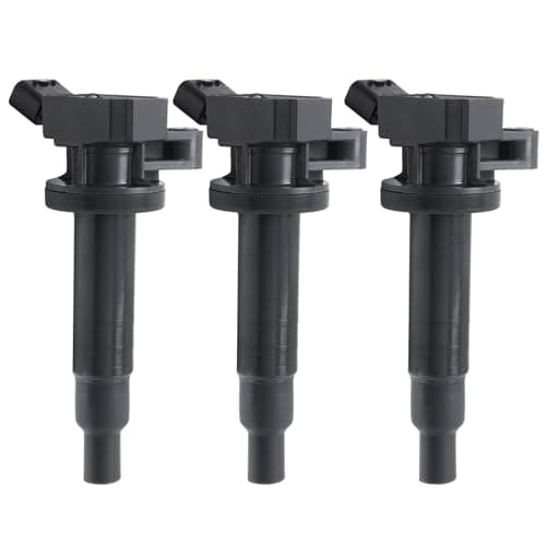 Image of Hoypeyfiy 3 Pcs 19500B1010 Ignition Coil Pack, Replacement for Citroen C1 1.0 2005-2014, Replacement for Daihatsu Cuore Mk7 1.0 2007-2023, Replaces 19500B2040 9008019015