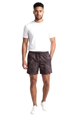 Image of BOSS Men's Swim Shorts, Dark Brown 207, L