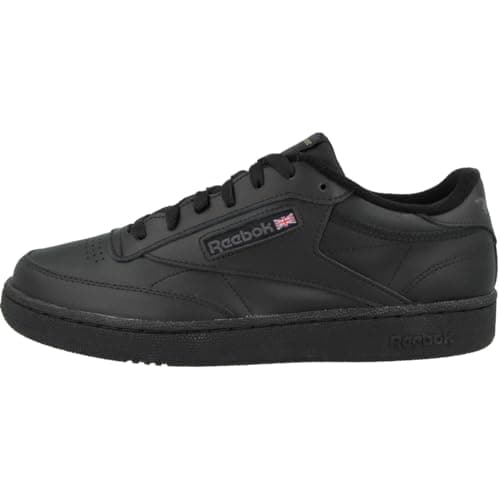 Image of Reebok Unisex Club C85 Sneaker, Black (Intense Black/Charcoal), 11 UK (45.5 EU)