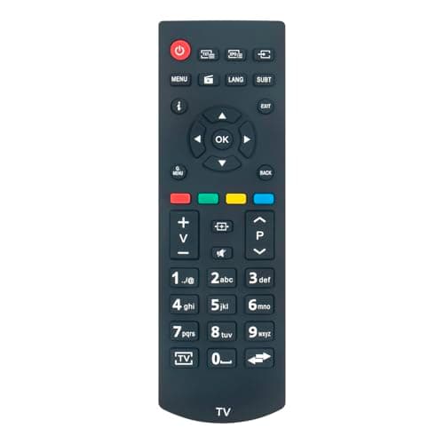 Image of RCA39126 New Replacement Remote Control fit for PANASONIC LCD LED HD TV TX-32DW304 TX-32DW334 TX-32D300E TX-32FW334 TX-24E302B TX-39FW334 TX-32E200E TX-32D302B TX-32F300E TX-43D302B TX-39EW334
