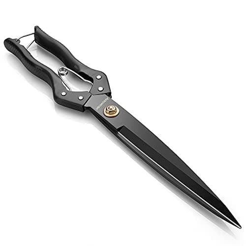 Image of Astrowinter Hand Shears for Gardening & Sheep Shearing - Manganese Stainless Steel Topiary/Hedge Scissors for Pruning AW-006-A5