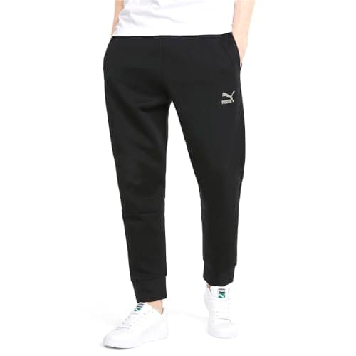 Image of PUMA Men's Classic Tech Sweatpant, Black, Large