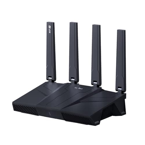 Image of GL.iNet GL-BE9300 (Flint 3) Tri-Band WiFi 7 Router, High-Speed 6GHz Gaming WiFi Router for Wireless Internet, Long range, 5 x 2.5G VPN Routers for Computer Routers, Home Streaming & Business