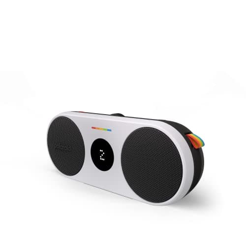Image of Polaroid P2 Music Player (Black) - Powerful Portable Wireless Bluetooth Speaker Rechargeable with Dual Stereo Pairing