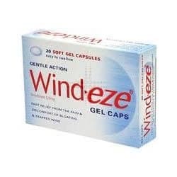 Image of Wind-Eze gel capsules 20 (Pack of 3)