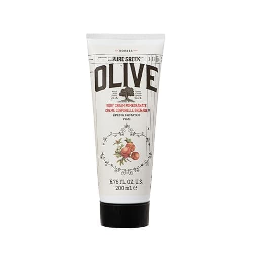 Image of KORRES Olive & Pomegranate Moisturising Body Milk Dermatologically Tested Vegan 200ml