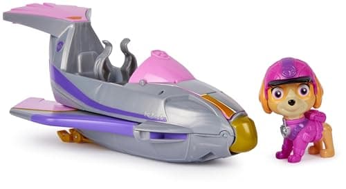 Image of Paw Patrol Jungle Pups, Skye Falcon Vehicle, Toy Jet with Collectible Action Figure, Kids’ Toys for Boys & Girls Aged 3 and Up