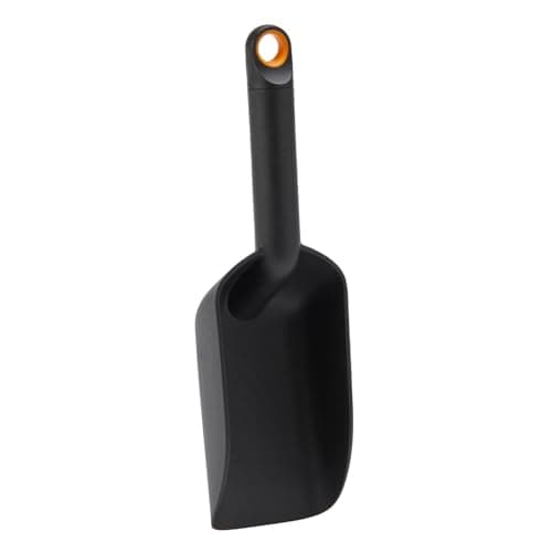 Image of Fiskars Hand Shovel with extra high edge, Length: 29.1 cm, Synthetic resin, Black/Orange, 1071303