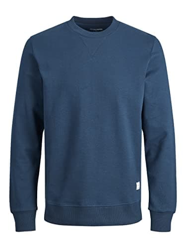 Image of Jack & Jones men's basic crew neck sweatshirt, XL