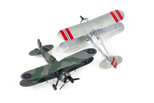Image of Airfix - A02052B Gloster Gladiator Mk.I/Mk.II Classic Kit Military Aircraft