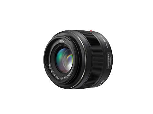 Image of Panasonic LUMIX H-X025E LEICA 25 mm F1.4 LEICA DG Camera Lens - Black