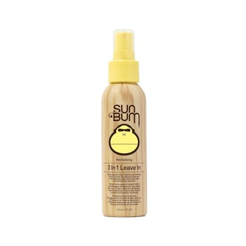 Image of Sun Bum Revitalizing 3 in 1 Leave In Conditioner Spray, Vegan and Color Safe with UV Protection, Detangles and Reduces Frizz, 118ml