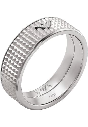 Image of Emporio Armani Men's Stainless Steel Band Ring, EGS298804010