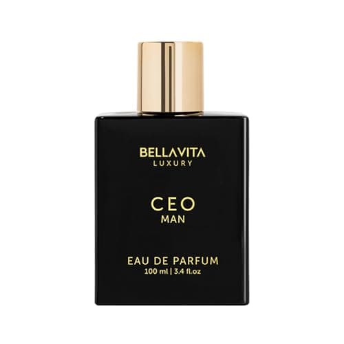 Image of Bellavita Luxury CEO MAN Eau de Parfum | 100 ml (3.4 fl.oz.) | Perfume for Men | Mandarin, Lemon, Lavender, and Vetiver Notes | Long Lasting Men's Fragrance
