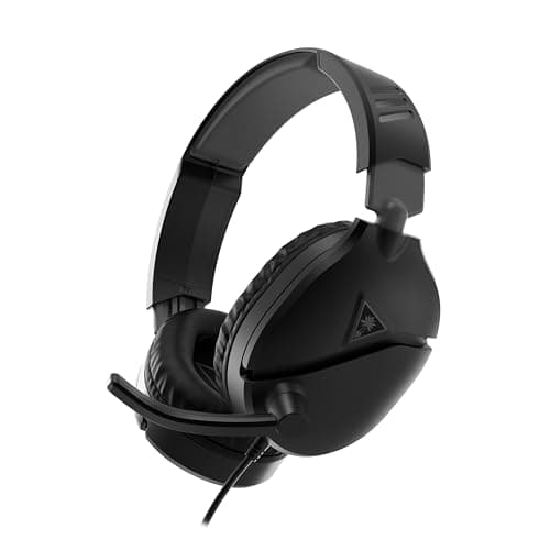 Image of Turtle Beach Recon 70 Wired Multiplatform Gaming Headset for PC, PS5, PS4, Xbox Series X or S, Xbox One and Mobile with 3.5mm Wired Connection, Flip-to-Mute Mic, 40mm Speakers, Lightweight Design