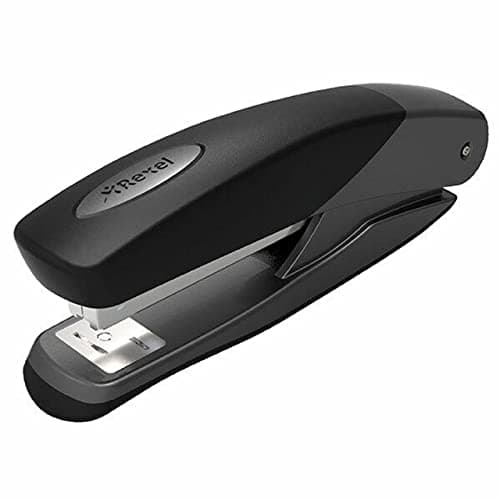 Image of Rexel Torador Full Strip Stapler, 25 Sheet Capacity, Uses 24/6/ and 26/6 Staples, Metal Body, Black, 2101204