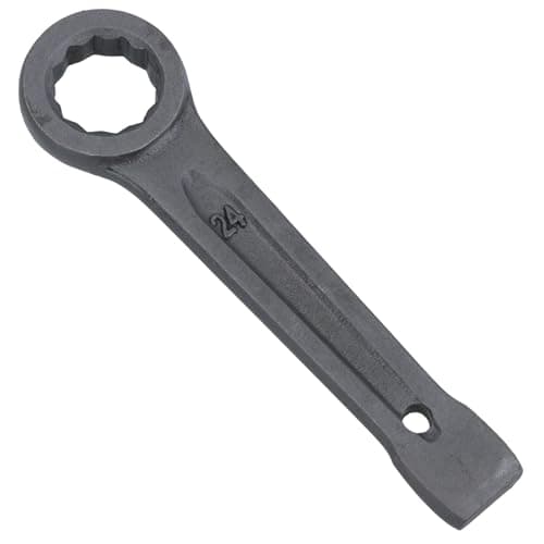 Image of AB Tools 24mm Slogging Box End Striking Ring Wrench Spanner Bi-Hex 12 Sided Metric