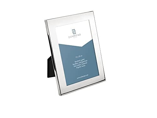 Image of Zilverstad Riga Photo Frame, Metal, Silver, 0.9 x 17.11 x 22.2 cm