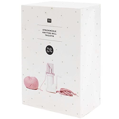 Image of Rico Design Knitting Mill - Semi-Automatic, Small, Traditional, Pink, For Kids & Adults, Not Foldable